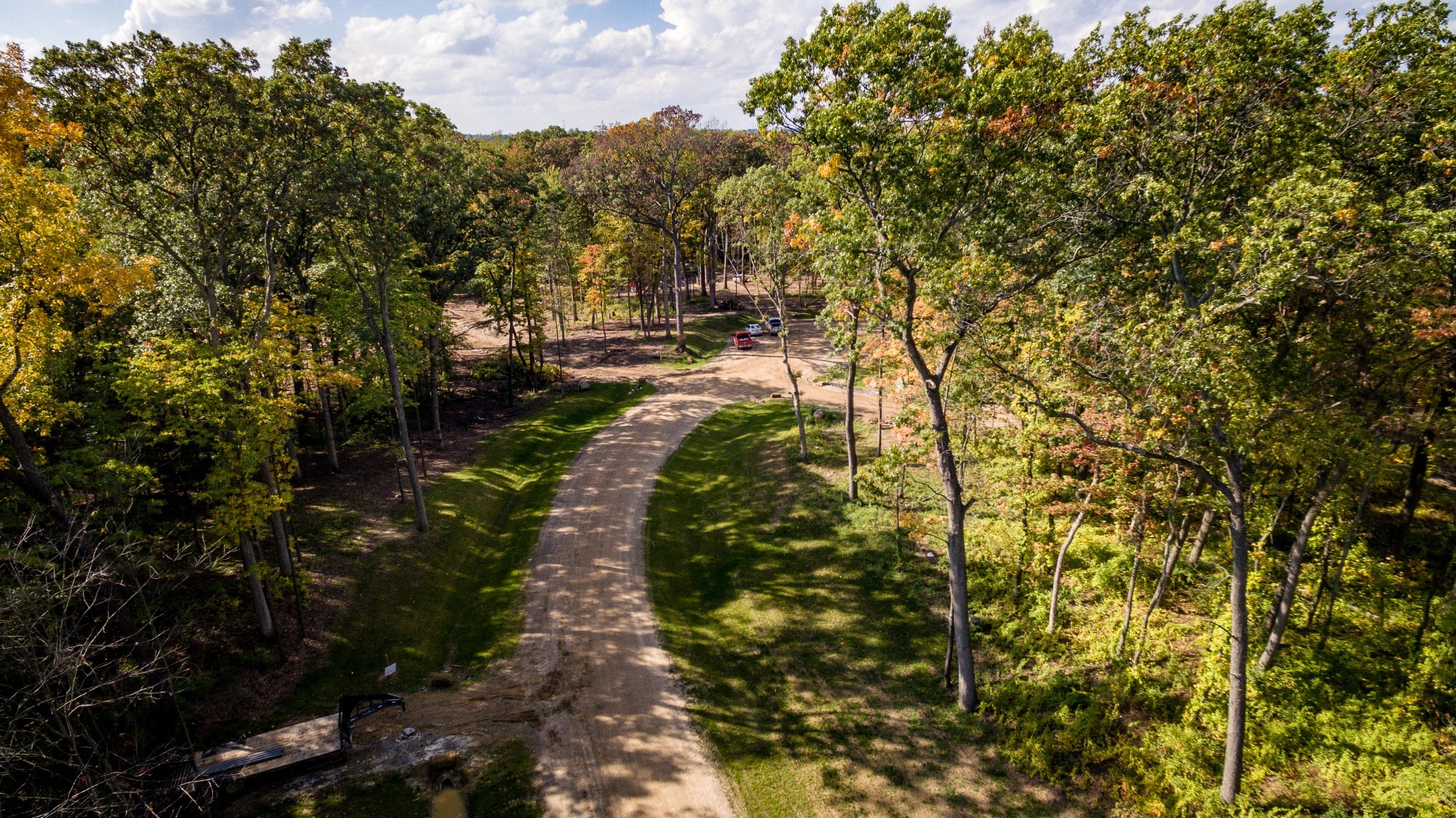 Road into Montclaire Estates 