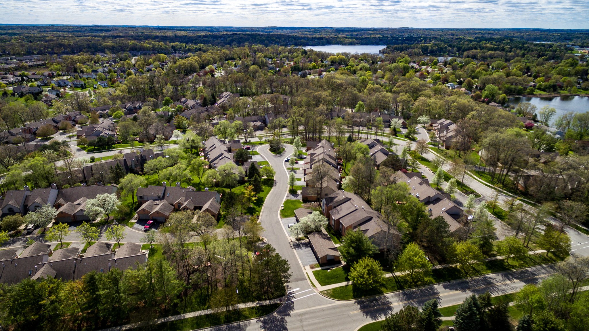 Ariel view #2 of Woodridge Hills in Brighton, MI