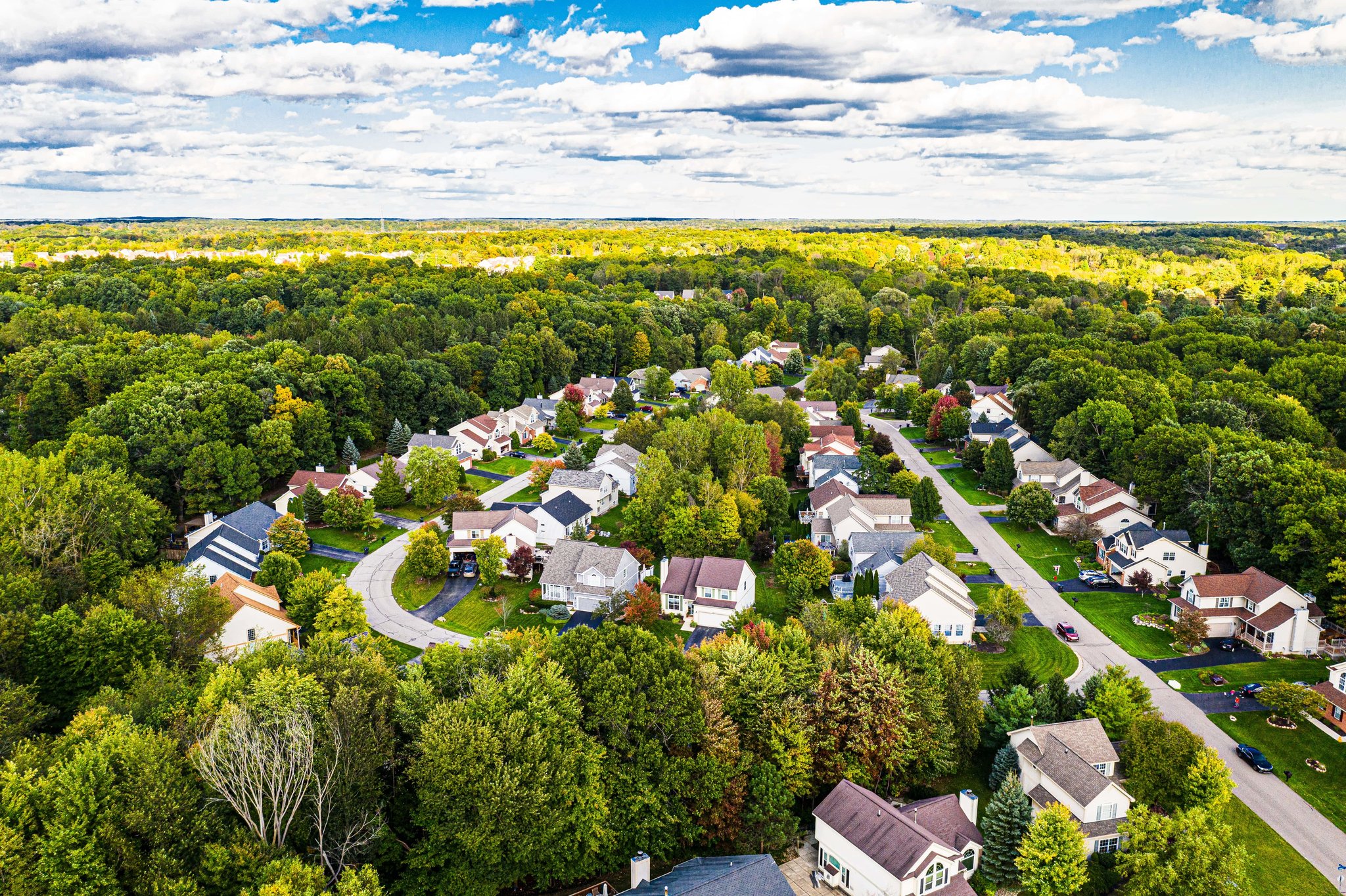 Aerial View of Lakeshore Pointe