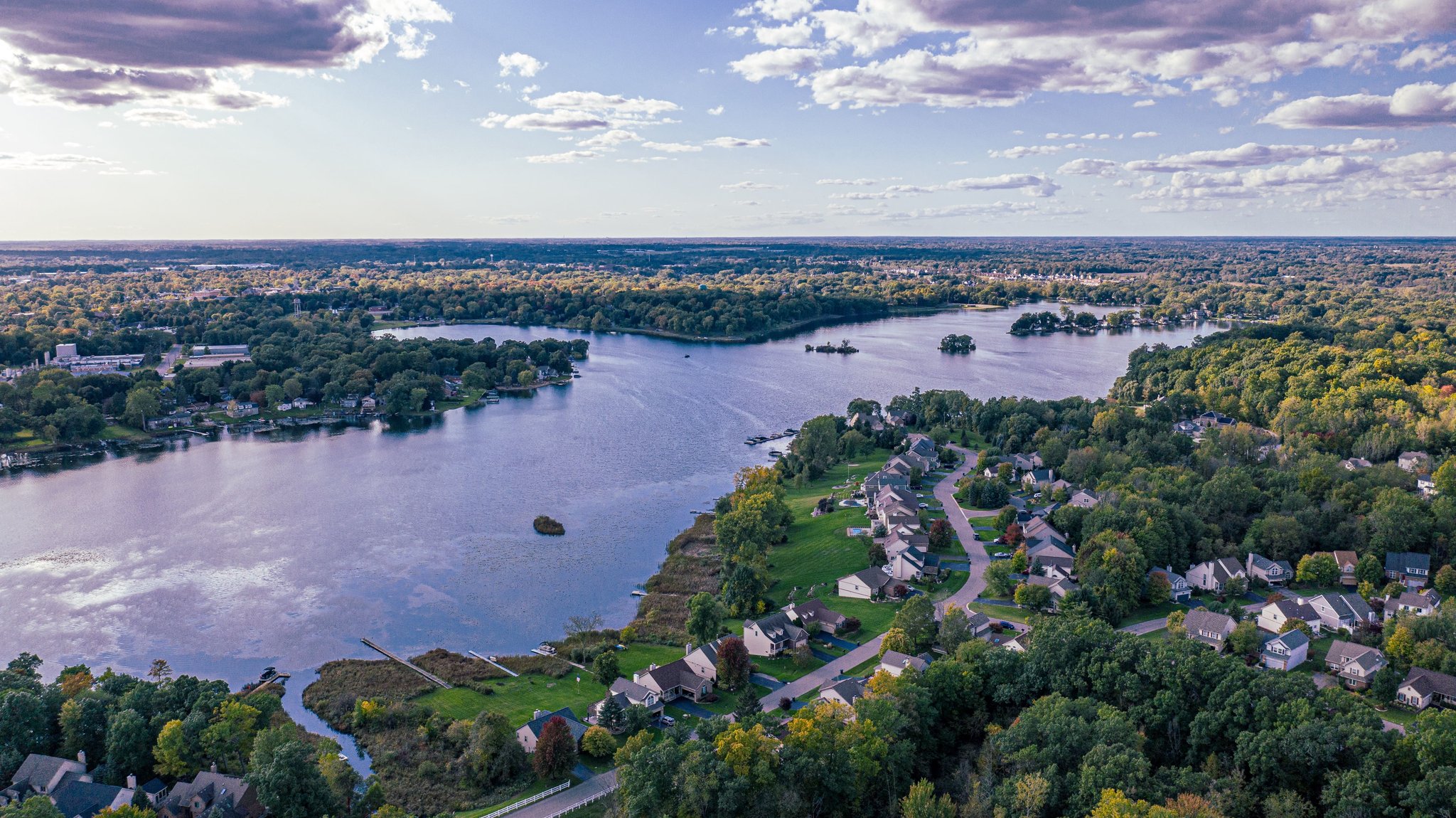 Aerial View of Lakeshore Pointe